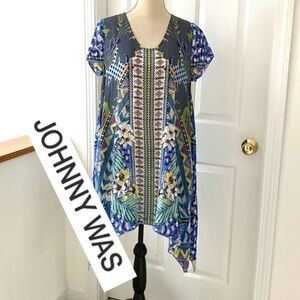 JOHNNY WAS TUNIC TOP